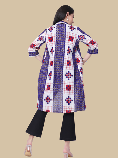 Iconic Handloom Sambalpuri Ikat Cotton Jacket