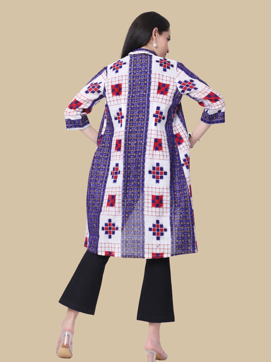 Iconic Handloom Sambalpuri Ikat Cotton Jacket