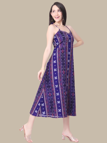 Exquisite Handloom Sambalpuri Ikat cotton dress
