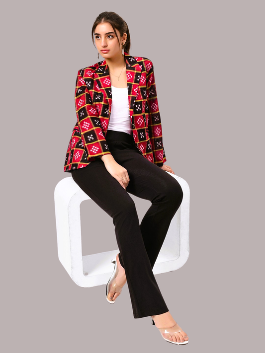 Handloom Sambalpuri Ikat Cotton Jacket