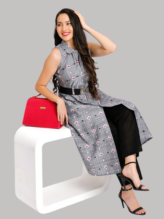 Handloom Sambalpuri Ikat Cotton Kurti