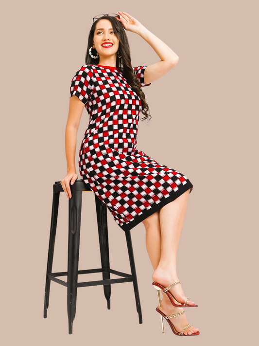 Exquisite Handloom Sambalpuri Ikat cotton dress