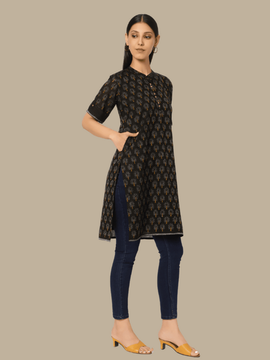 Handloom Sambalpuri Ikat Cotton Kurti