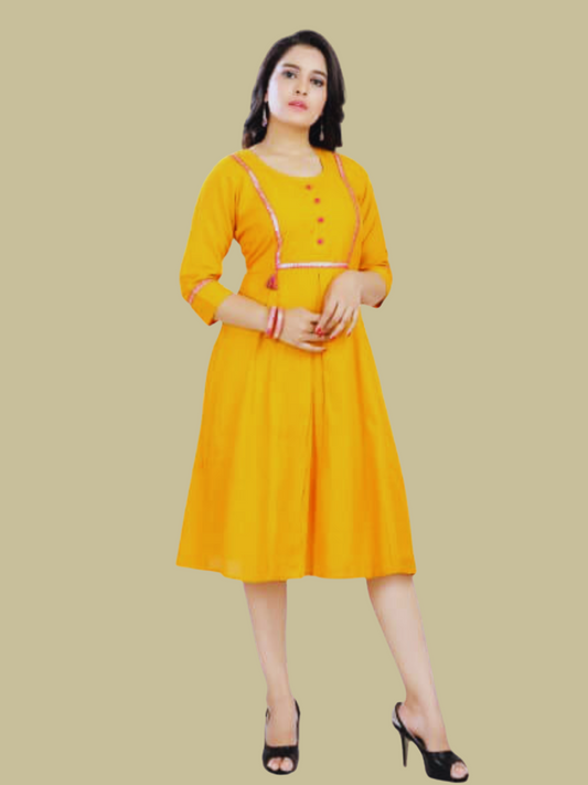 Cotton Dress in Handloom Sambalpuri Cotton Fabric