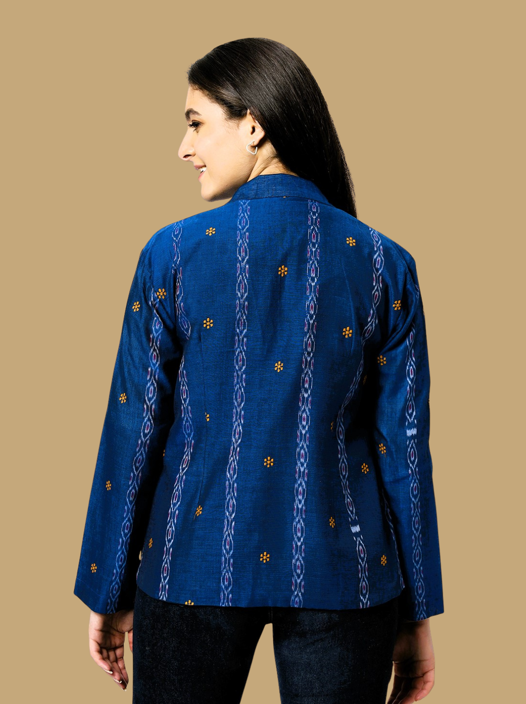 Handloom Sambalpuri Ikat Cotton Jacket