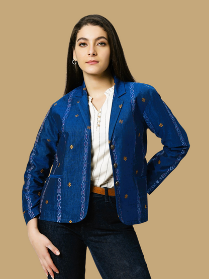 Handloom Sambalpuri Ikat Cotton Jacket