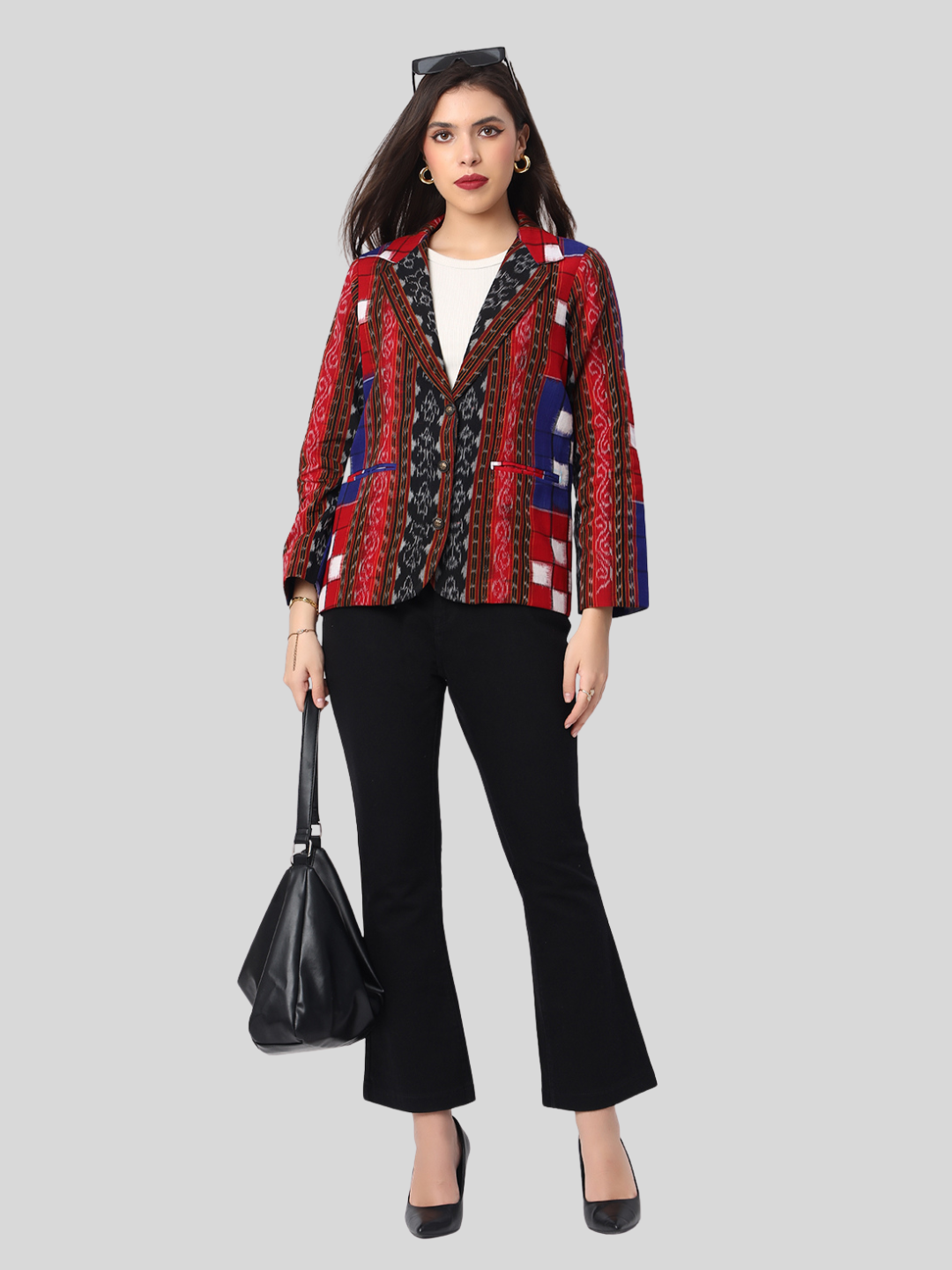 Sambalpuri Ikat Cotton Jacket