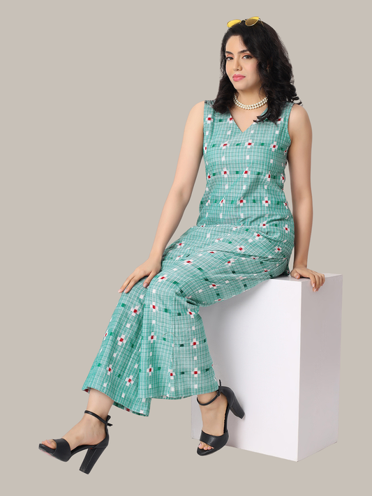 Co-Ord Set from Handloom Cotton Sambalpuri Fabric