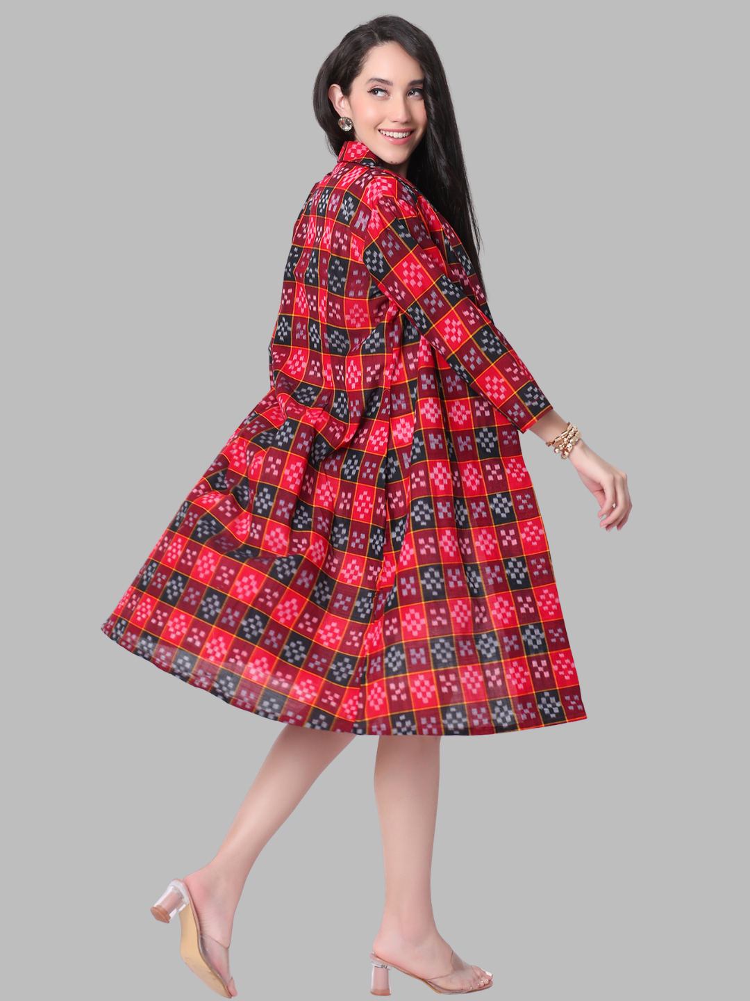Iconic Handloom Sambalpuri Ikat Cotton Jacket